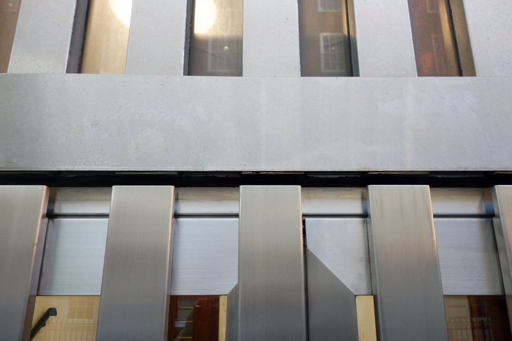 Stainless steel and glass doors for John Lewis and Partners, London